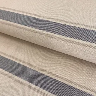 Decoration fabric DOBBY Stripe RIVIERA LARGE blue