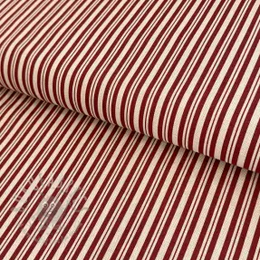 Decoration fabric Linenlook Classic Stripe Scene