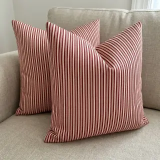 Decoration fabric Linenlook Classic Stripe Scene