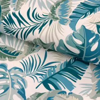 Outdoor decoration fabric OUTDOOR Marquise blanc