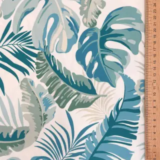 Outdoor decoration fabric OUTDOOR Marquise blanc