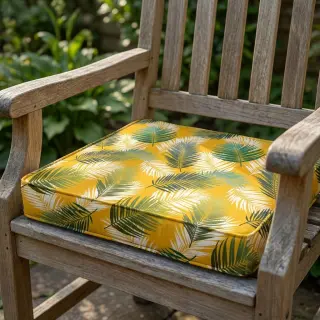Outdoor decoration fabric OUTDOOR Hendaye jaune