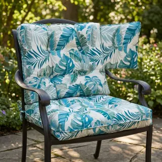 Outdoor decoration fabric OUTDOOR Marquise blanc