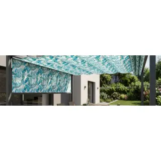Outdoor decoration fabric OUTDOOR Marquise blanc