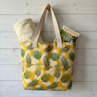 Outdoor decoration fabric OUTDOOR Hendaye jaune