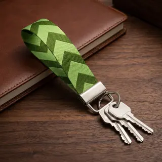 Ribbons Chevron lime