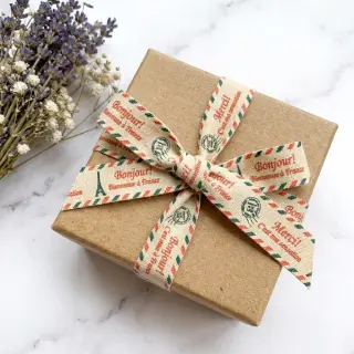 Cotton ribbon Merci