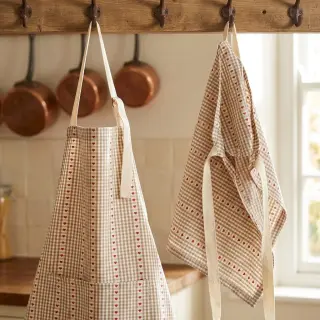 Cotton fabric COSY ficelle