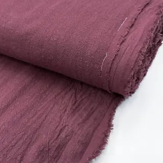 Linen enzyme washed STONEWASHED PREMIUM bordeaux