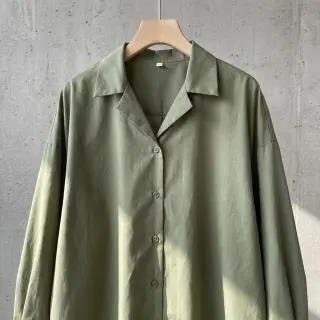Cotton fabric with viscose olive
