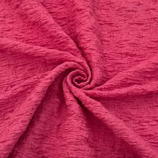 Cotton fabric SMOGGED EMBROIDERY pink