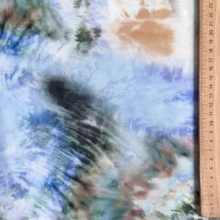 Viscose TWILL Messy TIE DYE design C