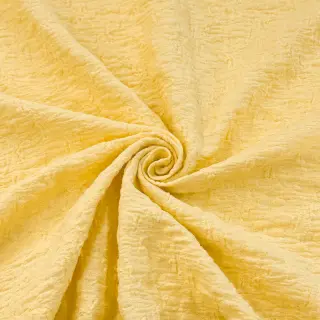 Cotton fabric SMOGGED EMBROIDERY yellow