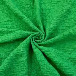Cotton fabric SMOGGED EMBROIDERY green