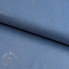 JEANS DENIM 6 OZ STRETCH WASHED metallic blue gold
