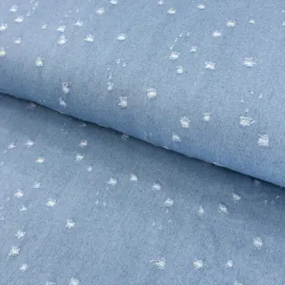 JEANS DENIM 6 OZ Uneven Small Holes light blue