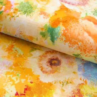 Linen viscose Impressionist