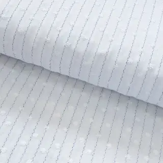 Cotton fabric EMBROIDERY Flowstripe