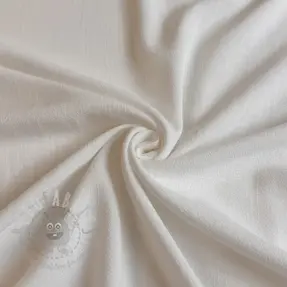 Linen viscose WASHED off white