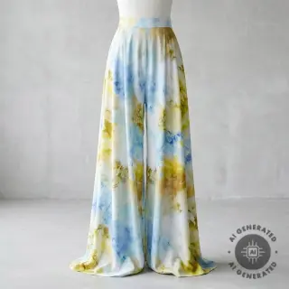 Viscose SATIN Blurricio design B