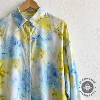 Viscose SATIN Blurricio design B