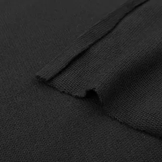 Knit fabrics BABY KNIT black