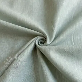 Linen cotton PLAIN mint