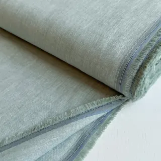 Linen cotton PLAIN mint