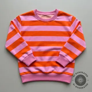 Sweat SOFT Stripes orange