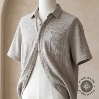 Double gauze/muslin PLAIN natural