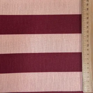 Decoration fabric premium Joyful basic stripe wine