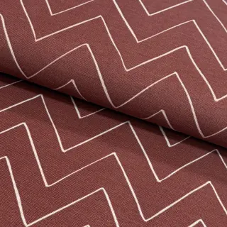 Decoration fabric premium Freehand zigzag lines