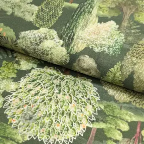 Decoration fabric premium Wandering tree wood army digital print