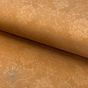 SUEDE SCUBA Embossed taupe