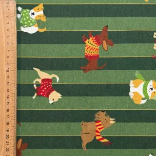 Decoration fabric premium Dog frost friends army digital print