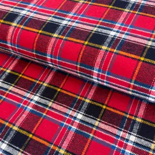 Cotton fabric FLANEL YARN DYED BRUSHED CHECK design E