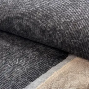 Corduroy QUILT black