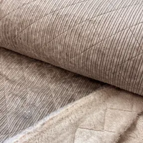 Corduroy QUILT champagne