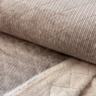 Corduroy QUILT champagne