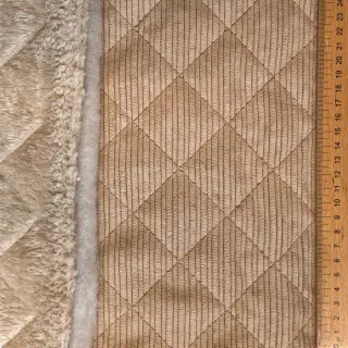 Corduroy QUILT taupe