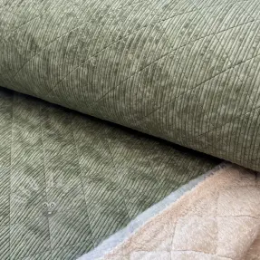 Corduroy QUILT khaki