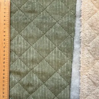 Corduroy QUILT khaki