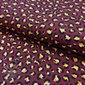 Decoration fabric premium Leopard animal small wine