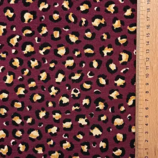 Decoration fabric premium Leopard animal small wine