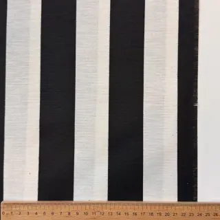 Decoration fabric premium Joyful basic stripe black