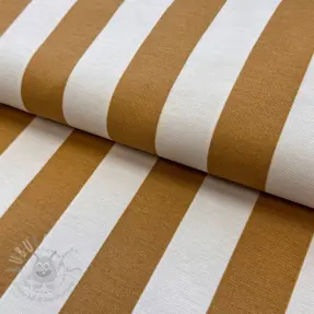 Decoration fabric premium Joyful basic stripe yellow