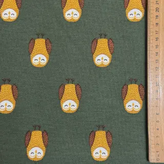 Decoration fabric premium Night owl nap army