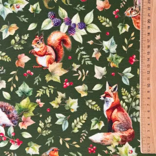 Decoration fabric premium Animal forest dream army digital print
