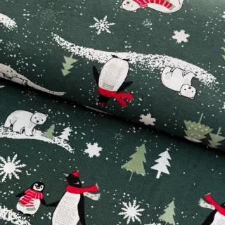Decoration fabric premium Frozen polar world army