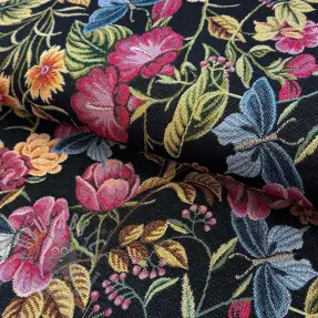 Decoration fabric GOBELIN premium Vintage flower garden